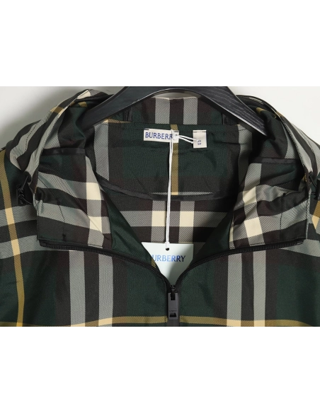 Burberry Check Horse ZipUp Jacket,Burberry Jacket,Jacket,APPAREL