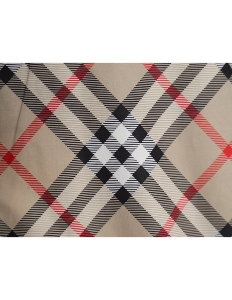 Burberry Check Warhorse Double Face Jacket TSK1,Burberry Jacket,Jacket,APPAREL