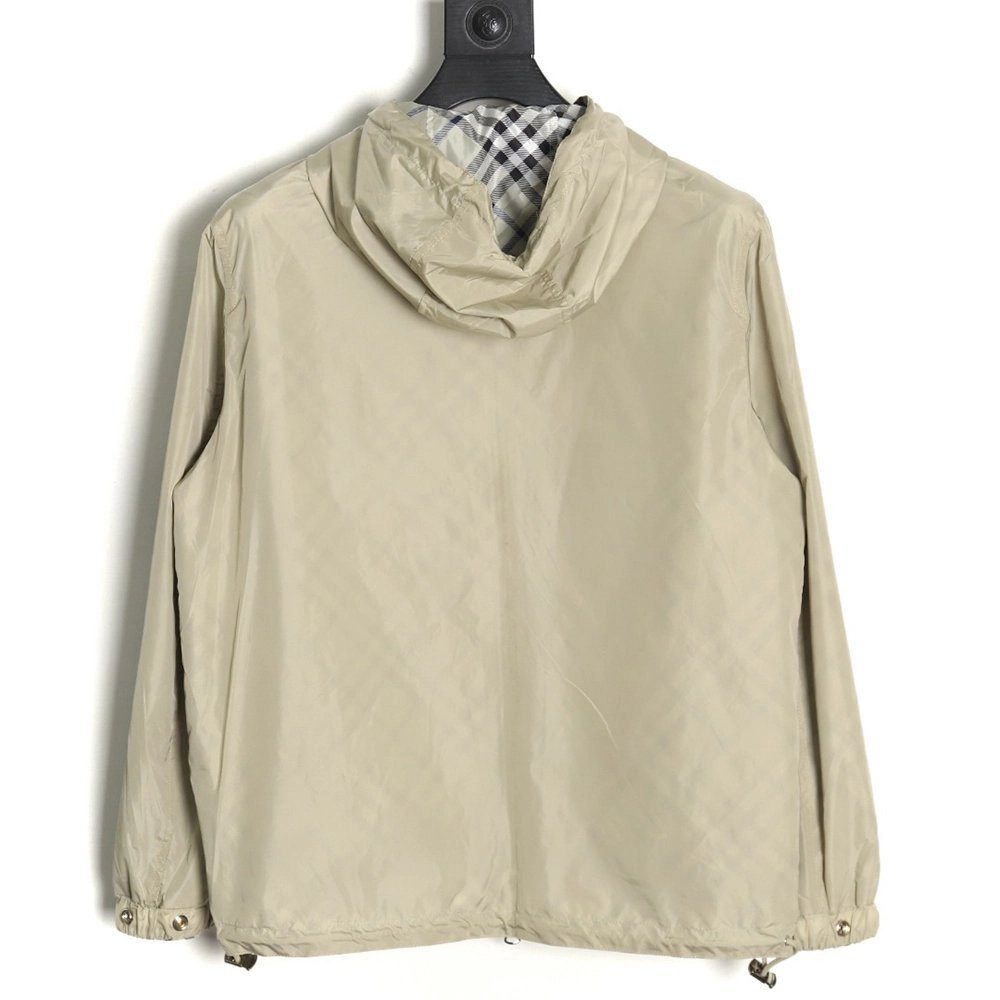 Burberry Check Double Face Jacket,Burberry Jacket,Jacket,APPAREL