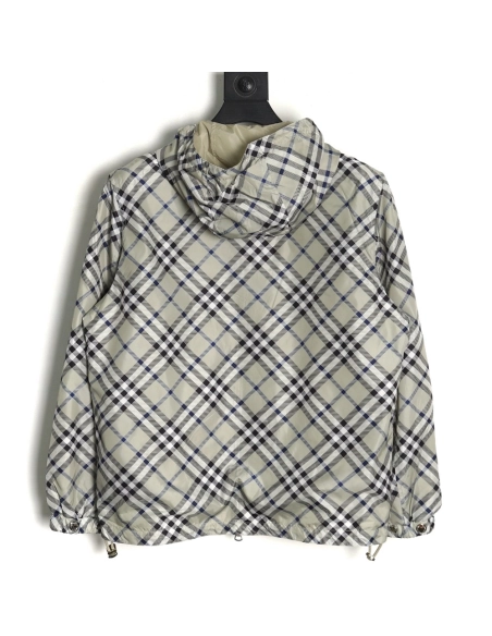 Burberry Check Double Face Jacket,Burberry Jacket,Jacket,APPAREL