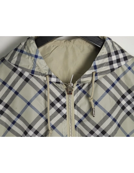 Burberry Check Double Face Jacket,Burberry Jacket,Jacket,APPAREL