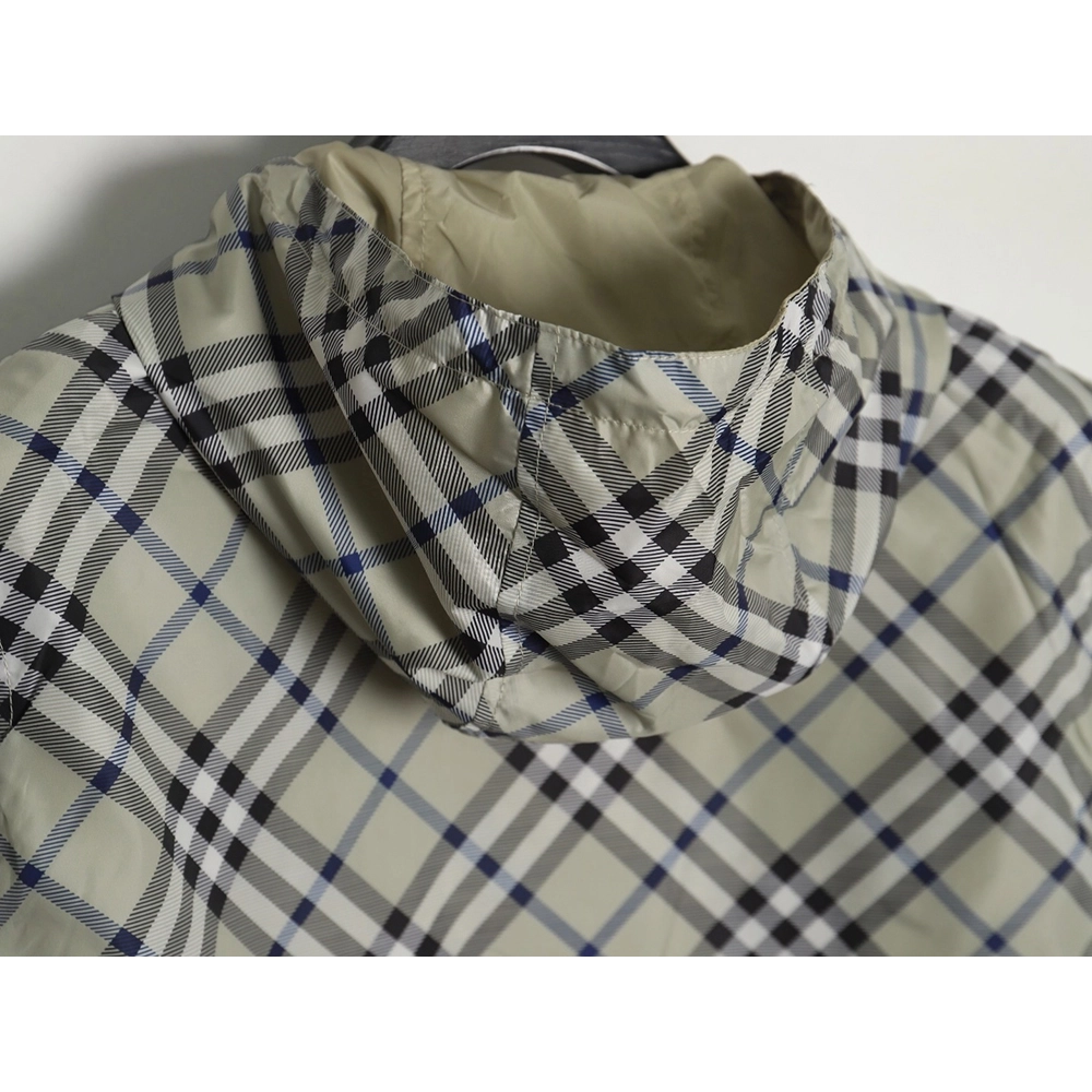 Burberry Check Double Face Jacket,Burberry Jacket,Jacket,APPAREL