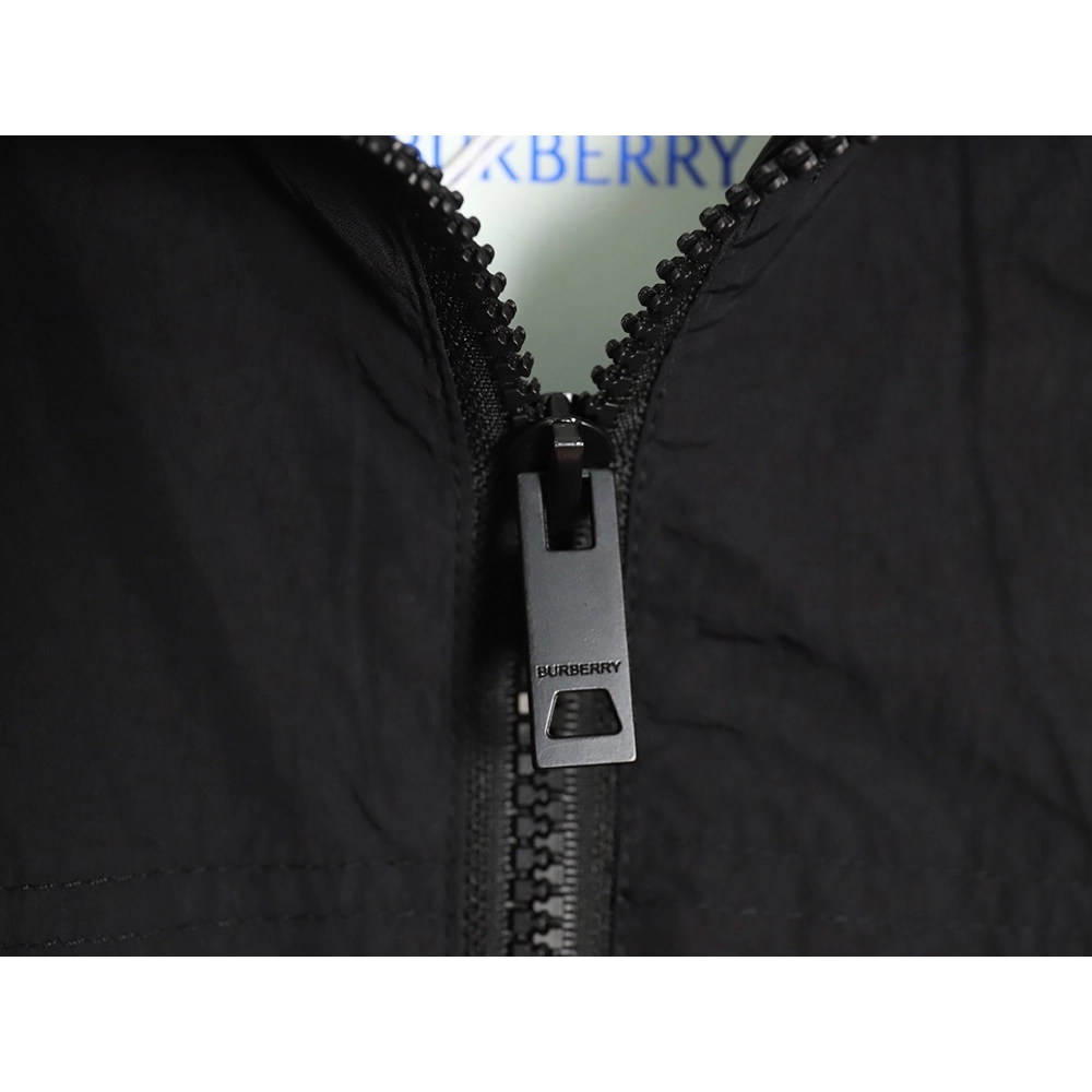 Burberry checked jacket with chest logo lining,Burberry Jacket,Jacket,APPAREL