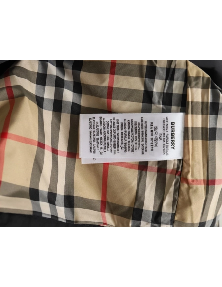Burberry checked jacket with chest logo lining,Burberry Jacket,Jacket,APPAREL