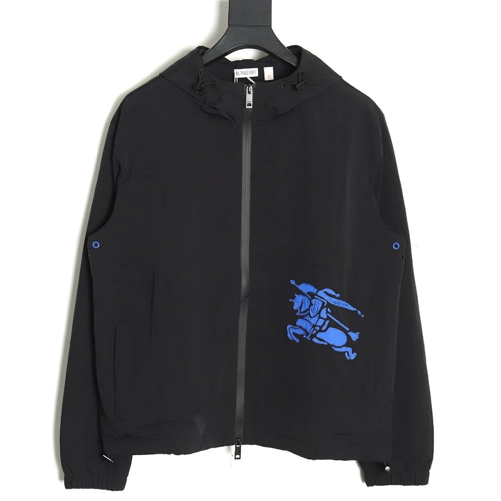 Burberry Woven Horse ZipUp Jacket TSK2,Burberry Jacket,Jacket,APPAREL
