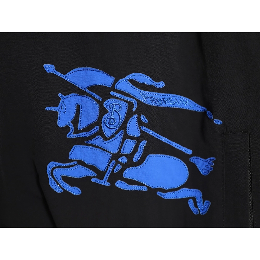Burberry Woven Horse ZipUp Jacket TSK2,Burberry Jacket,Jacket,APPAREL