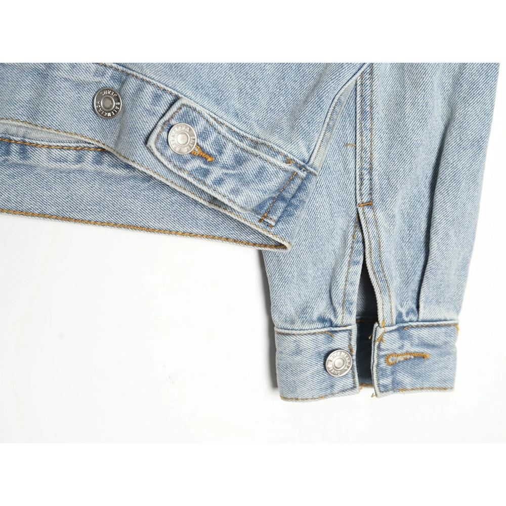 Balenciaga 24SS cardboard label denim jacket,Balenciaga Jacket,Jacket,APPAREL