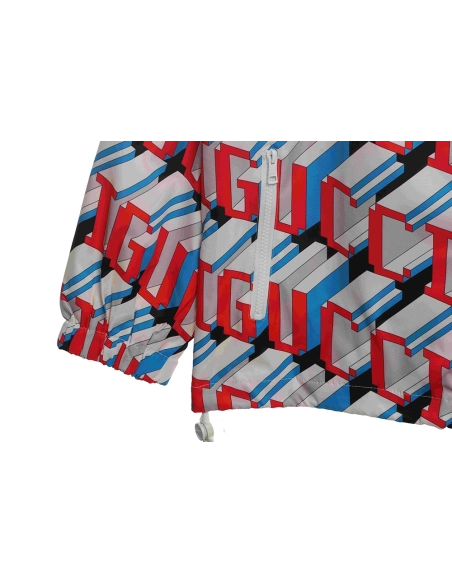 Gucci 3D letter print jacket,Gucci Jacket,Jacket,APPAREL