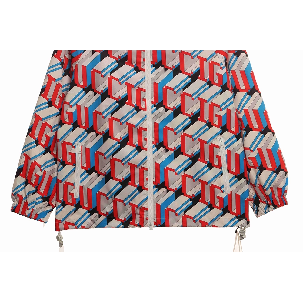 Gucci 3D letter print jacket,Gucci Jacket,Jacket,APPAREL