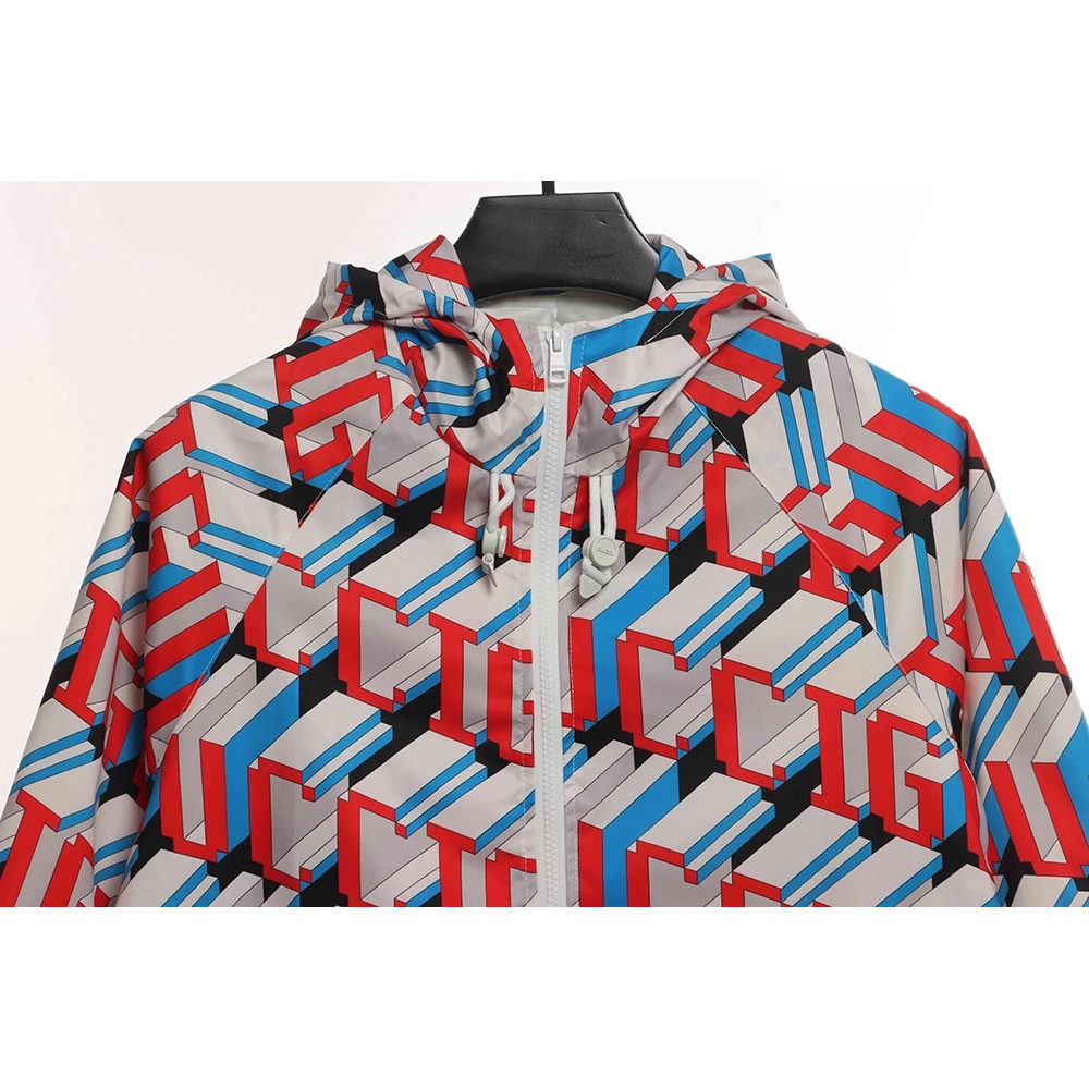 Gucci 3D letter print jacket,Gucci Jacket,Jacket,APPAREL