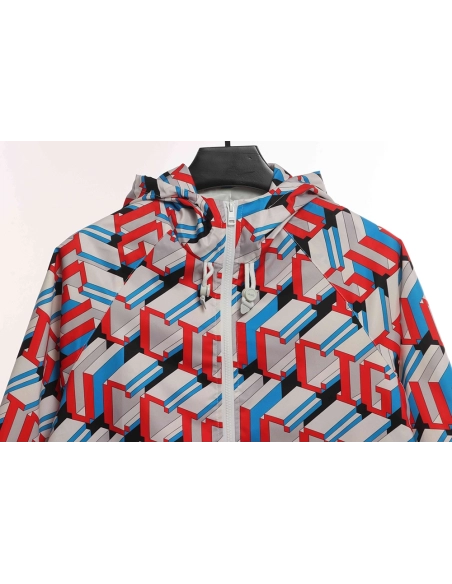 Gucci 3D letter print jacket,Gucci Jacket,Jacket,APPAREL