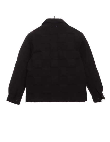 Louis Vuitton threedimensional checkerboard cotton jacket,Louis Vuitton Jacket,Jacket,APPAREL