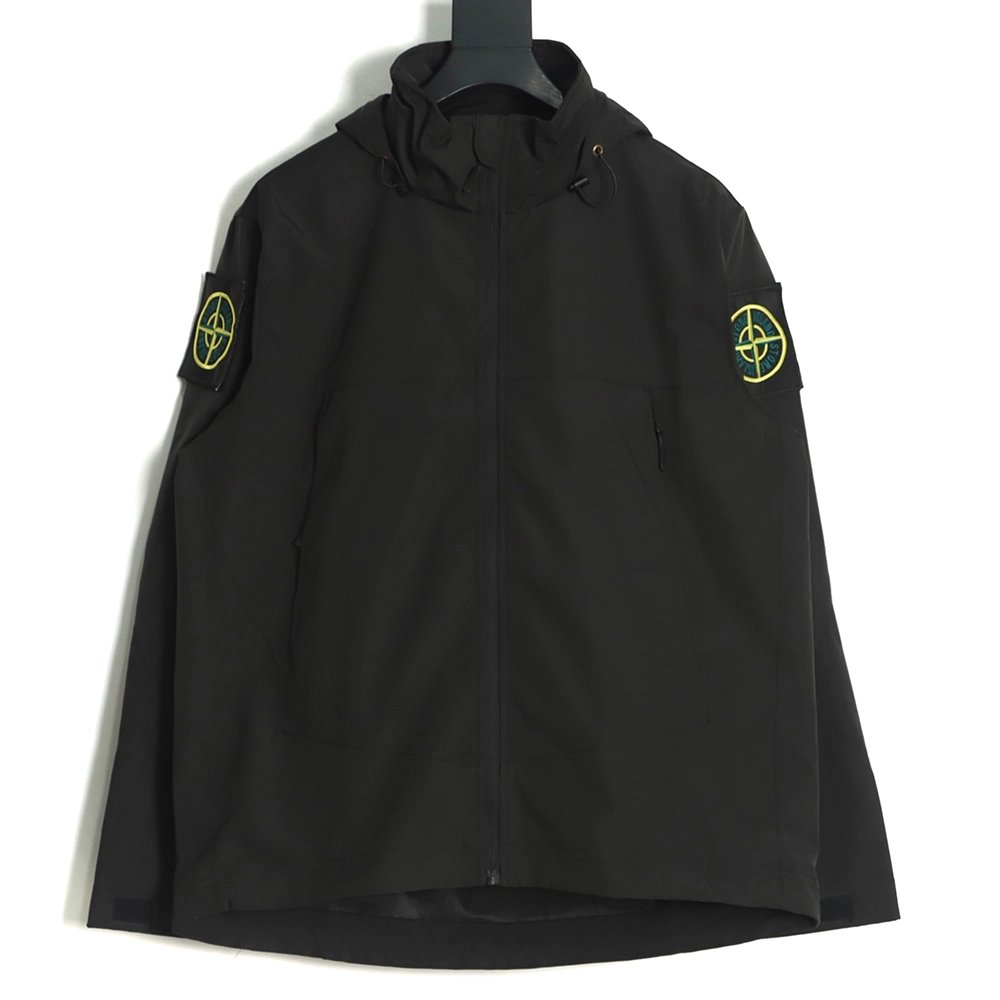 Stone Island 22FW Outdoor Arm Logo Jacket Zipper Jacket TSK1,Stone Island Jacket,Jacket,APPAREL