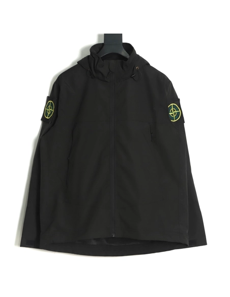 Stone Island 22FW Outdoor Arm Logo Jacket Zipper Jacket TSK1,Stone Island Jacket,Jacket,APPAREL