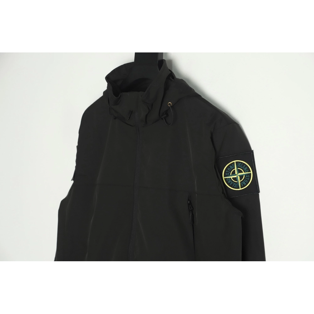 Stone Island 22FW Outdoor Arm Logo Jacket Zipper Jacket TSK1,Stone Island Jacket,Jacket,APPAREL