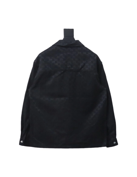 Gucci Double G all over print multipocket lapel jacket,Gucci Jacket,Jacket,APPAREL