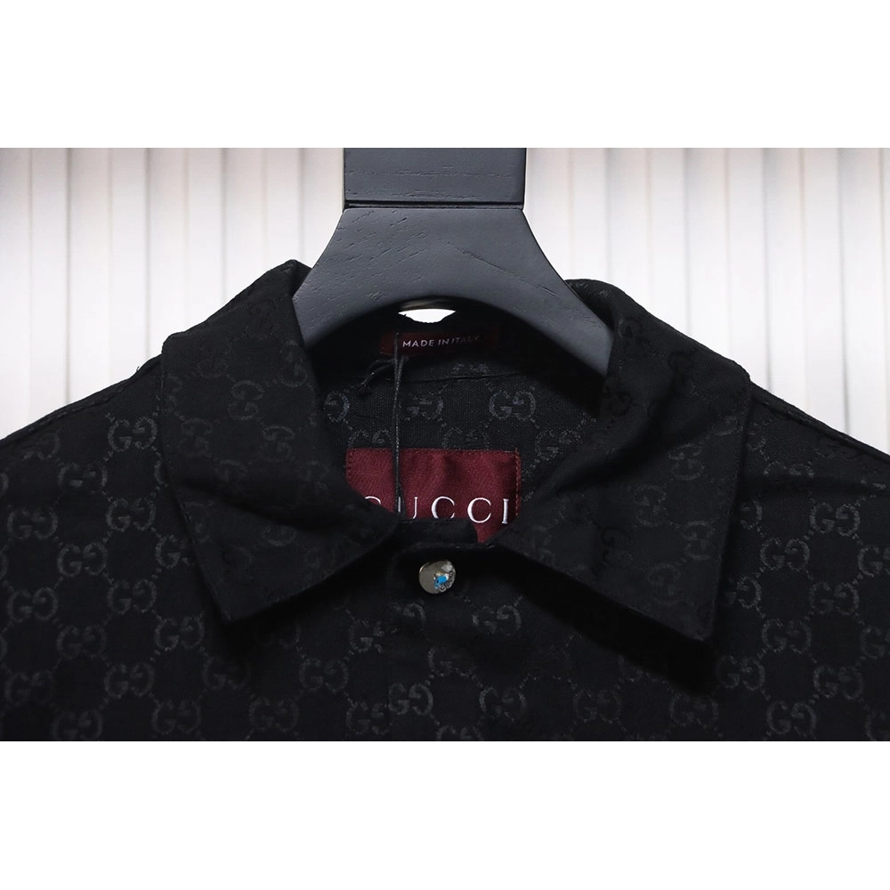 Gucci Double G all over print multipocket lapel jacket,Gucci Jacket,Jacket,APPAREL