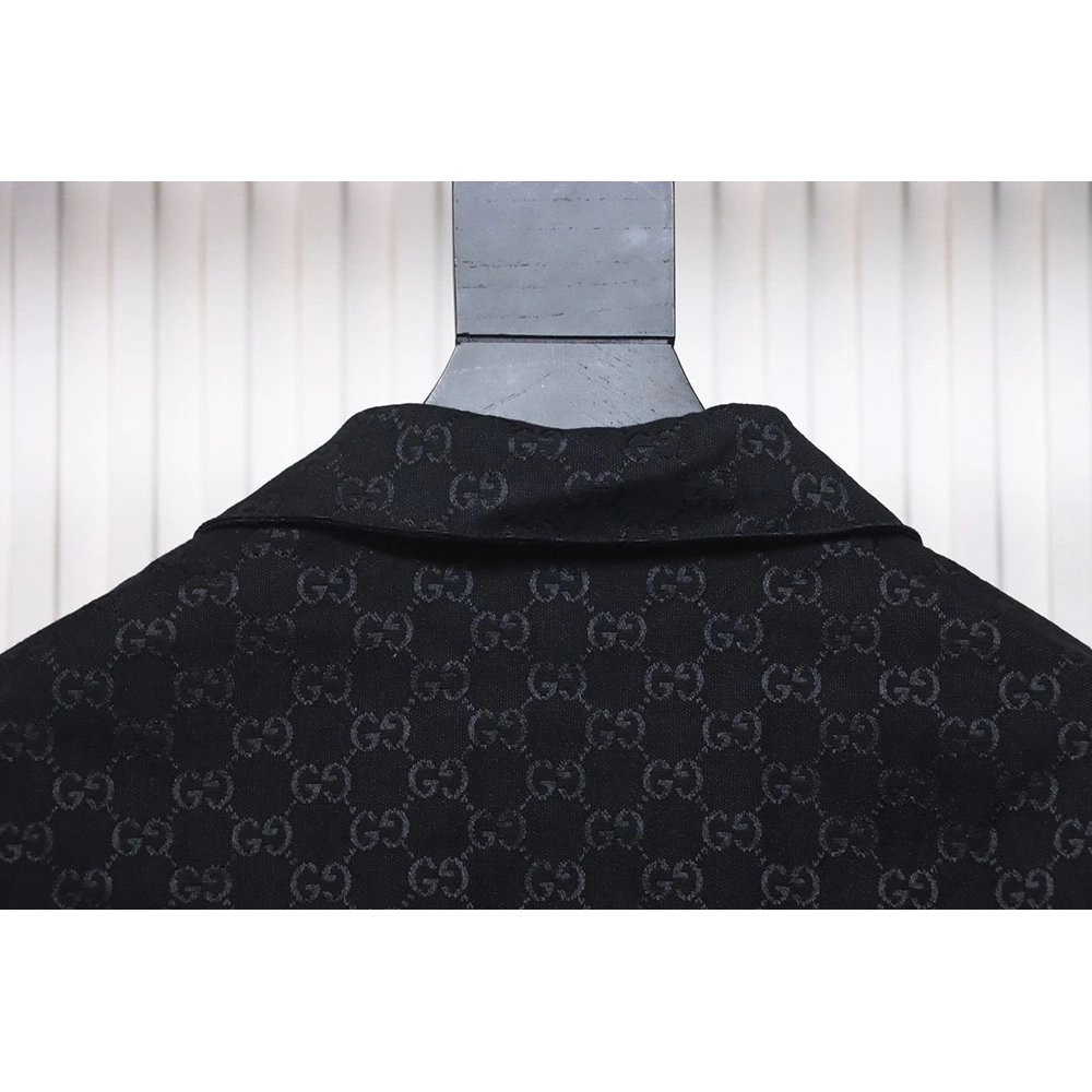 Gucci Double G all over print multipocket lapel jacket,Gucci Jacket,Jacket,APPAREL