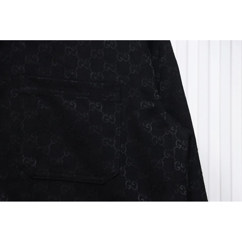 Gucci Double G all over print multipocket lapel jacket,Gucci Jacket,Jacket,APPAREL