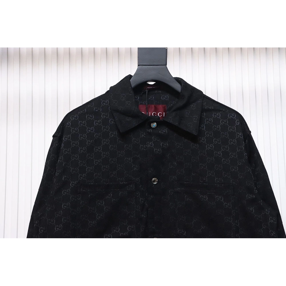 Gucci Double G all over print multipocket lapel jacket,Gucci Jacket,Jacket,APPAREL