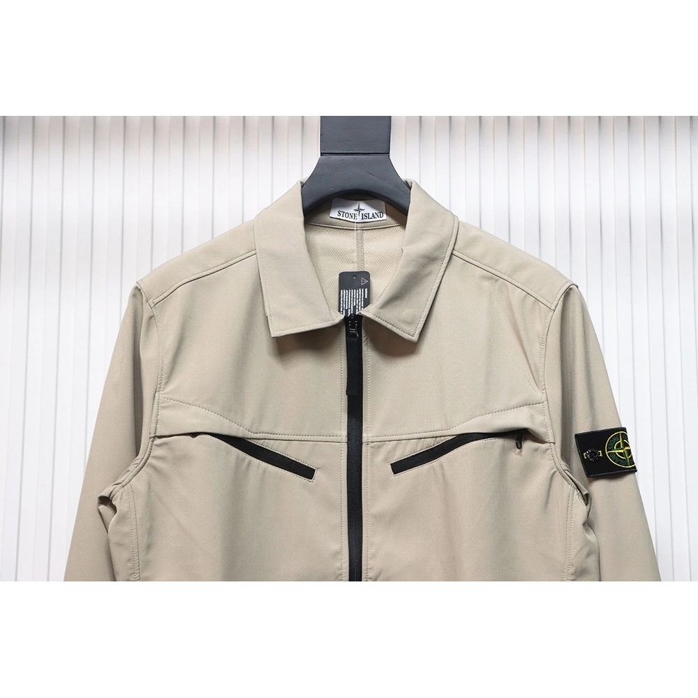 Stone Island solid color jacket TSK1,Stone Island Jacket,Jacket,APPAREL