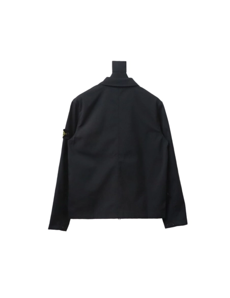 Stone Island solid color jacket,Stone Island Jacket,Jacket,APPAREL