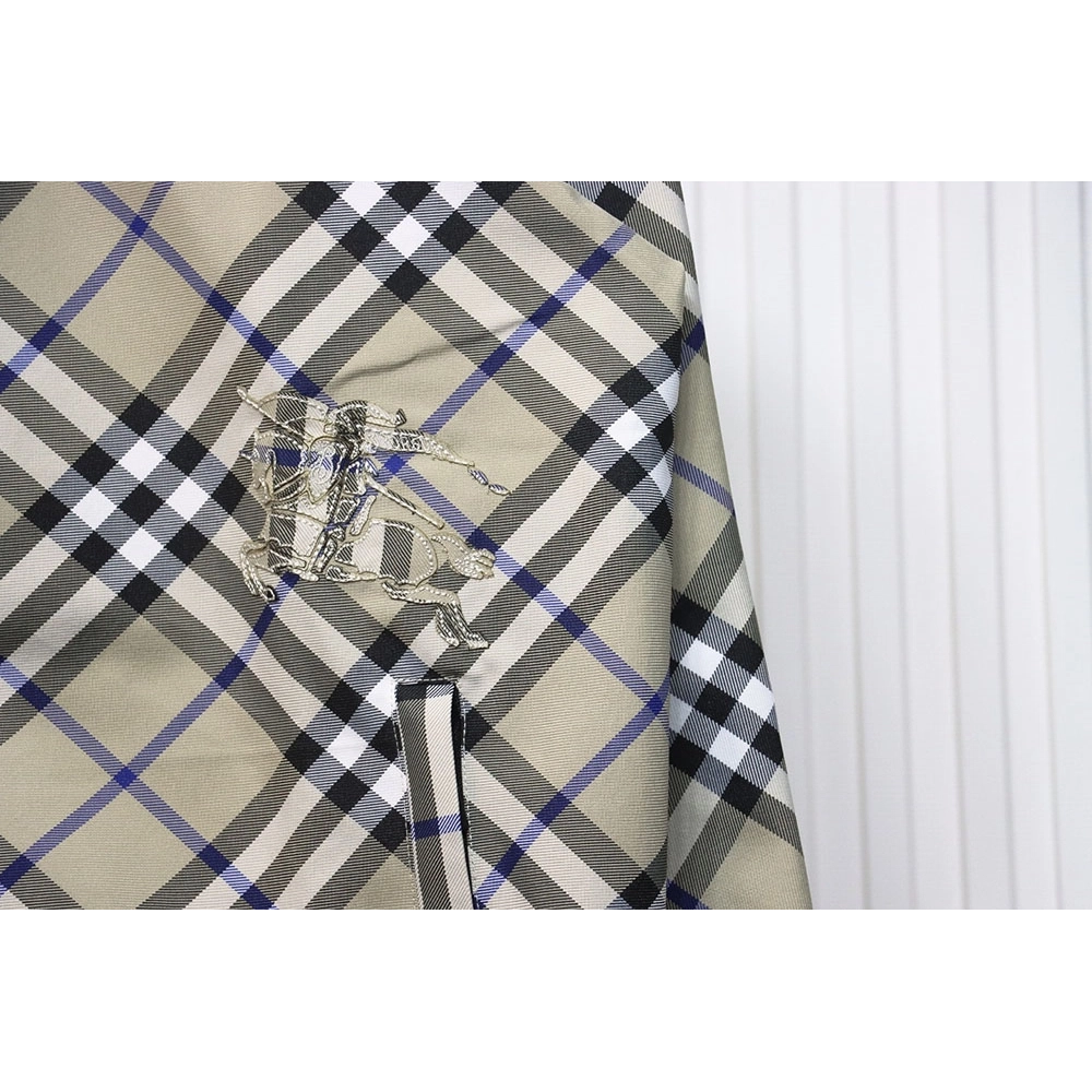 Burberry Check Warhorse Reversible Hooded Jacket TSK1,Burberry Jacket,Jacket,APPAREL