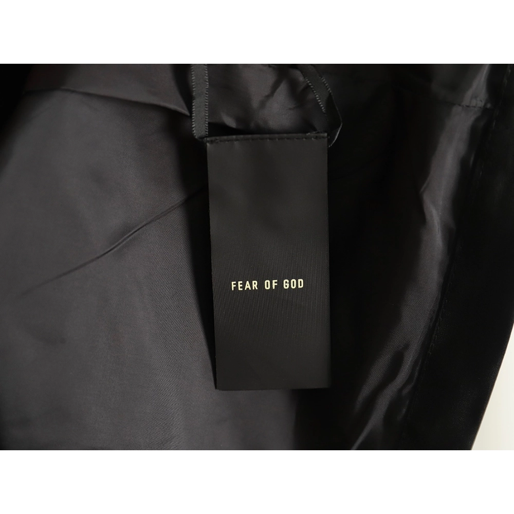 Fear of God Flocked Jacket Coach Jacket,Fear of God Jacket,Jacket,APPAREL