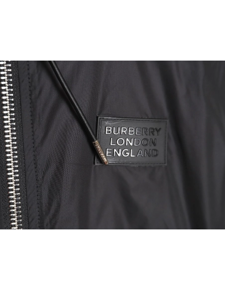 Burberry Check reversible hooded jacket,Burberry Jacket,Jacket,APPAREL