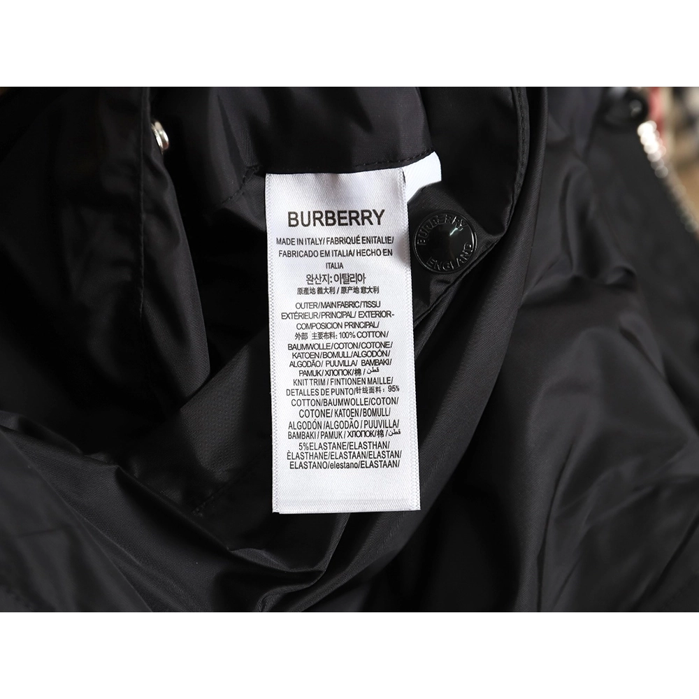 Burberry Check reversible hooded jacket,Burberry Jacket,Jacket,APPAREL