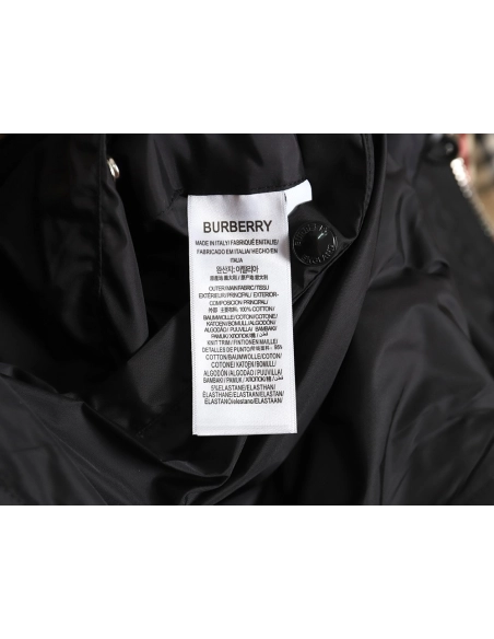 Burberry Check reversible hooded jacket,Burberry Jacket,Jacket,APPAREL