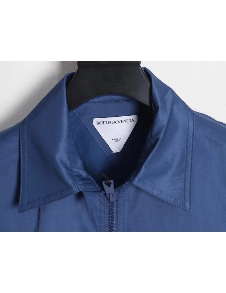 Bottega Veneta triangle pocket lapel nylon jacket TSK1,Bottega Veneta Jacket,Jacket,APPAREL