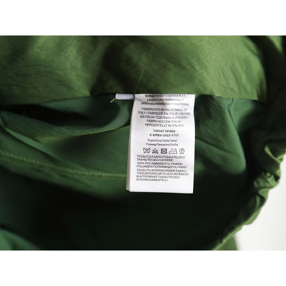 Bottega Veneta triangle pocket lapel nylon jacket,Bottega Veneta Jacket,Jacket,APPAREL