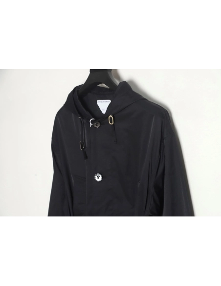 Bottega Veneta hooded jacket with detachable waist bag TSK1,Bottega Veneta Jacket,Jacket,APPAREL