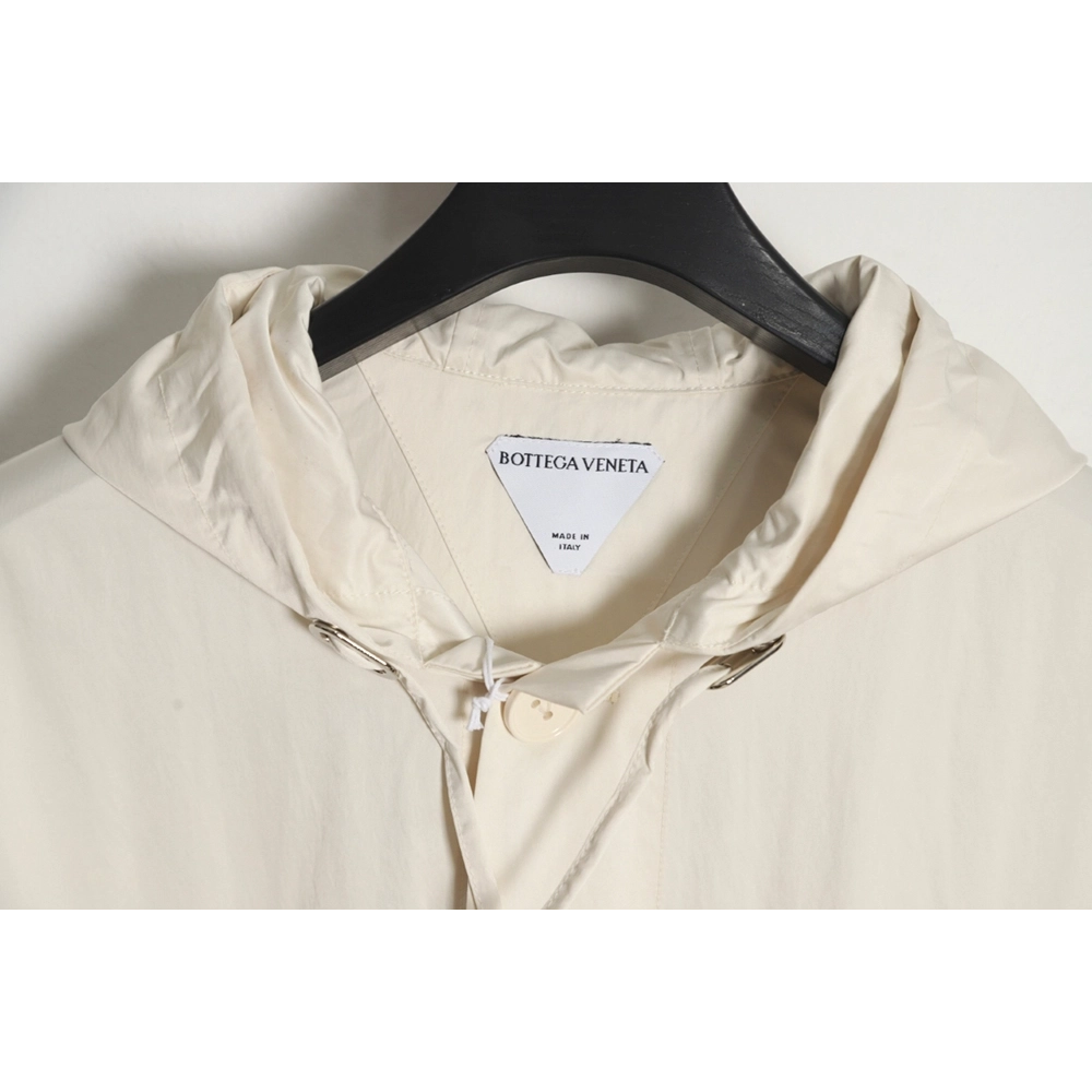 Bottega Veneta hooded jacket with detachable waist bag,Bottega Veneta Jacket,Jacket,APPAREL