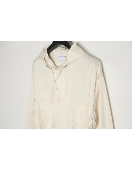 Bottega Veneta hooded jacket with detachable waist bag,Bottega Veneta Jacket,Jacket,APPAREL