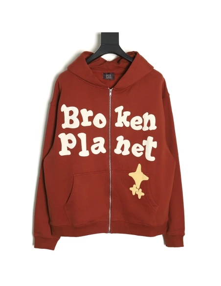Broken Planet Market Star Hooded ZipUp Jacket,Broken Planet Jacket,Jacket,APPAREL