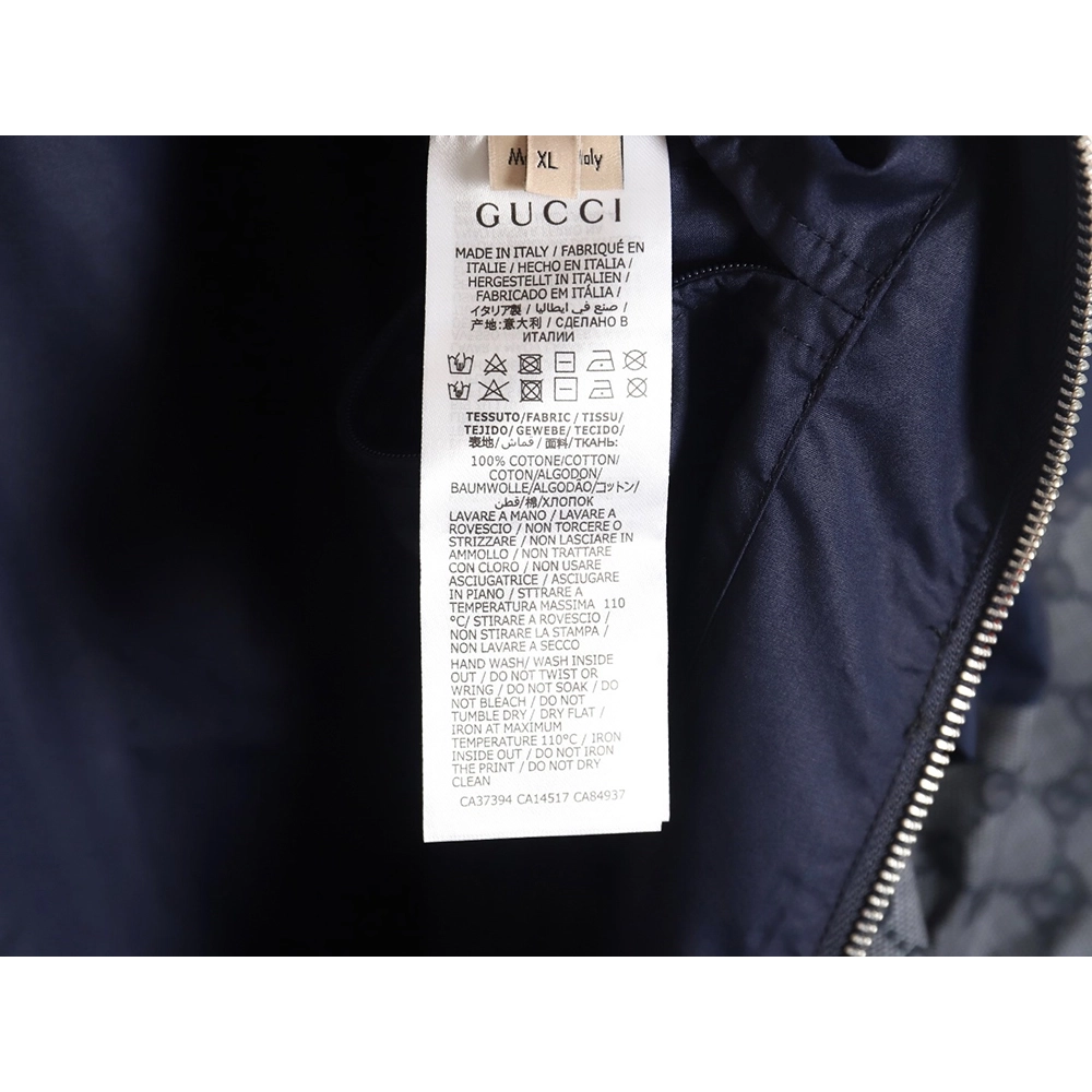 Gucci 24ss Smooth Nylon Webbing Jacket TSK2,Gucci Jacket,Jacket,APPAREL