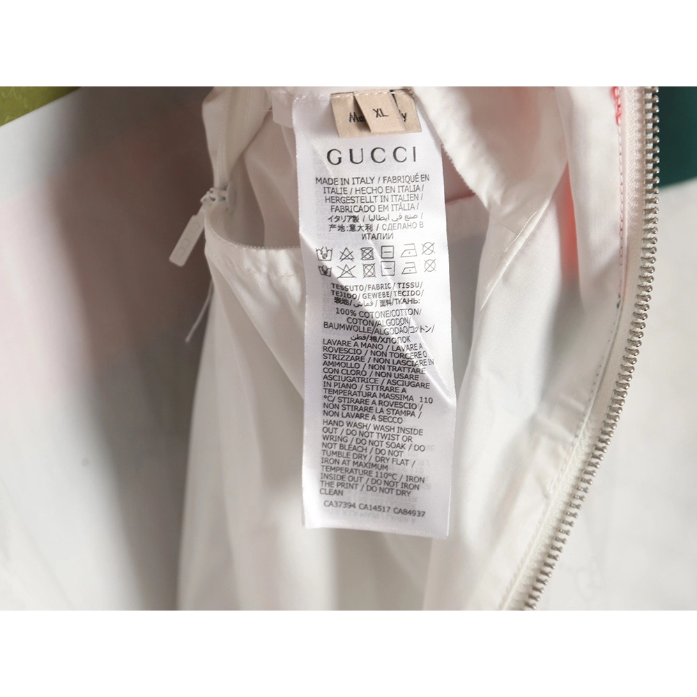 Gucci 24ss Smooth Nylon Webbing Jacket TSK1,Gucci Jacket,Jacket,APPAREL