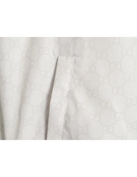 Gucci 24ss Smooth Nylon Webbing Jacket TSK1,Gucci Jacket,Jacket,APPAREL