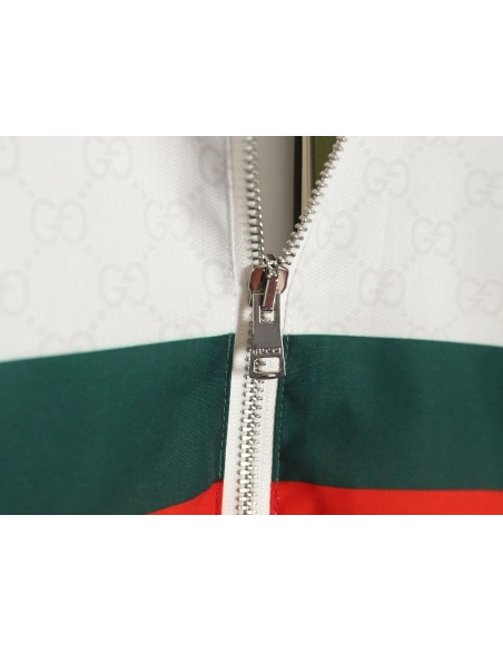 Gucci 24ss Smooth Nylon Webbing Jacket TSK1,Gucci Jacket,Jacket,APPAREL