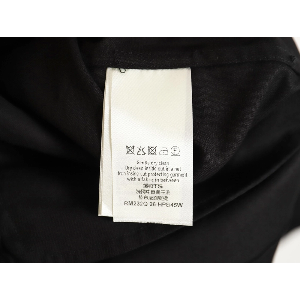 Louis Vuitton flocked jacquard patchwork work shirt jacket,Louis Vuitton Jacket,Jacket,APPAREL