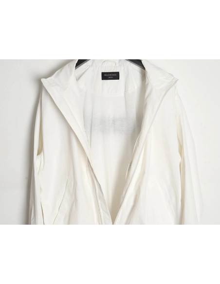 Balenciaga 24SS back letter embroidered stand collar jacket,Balenciaga Jacket,Jacket,APPAREL