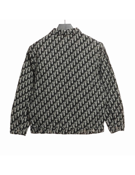 Dior classic LOGO jacquard allover printed jacket,Dior Jacket,Jacket,APPAREL