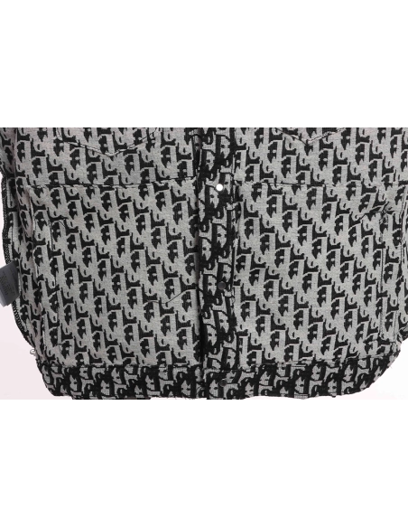 Dior classic LOGO jacquard allover printed jacket,Dior Jacket,Jacket,APPAREL