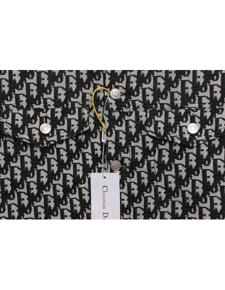 Dior classic LOGO jacquard allover printed jacket,Dior Jacket,Jacket,APPAREL