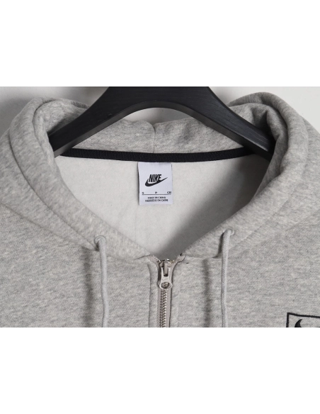 Nike x Stussy zipper drawstring hooded sweatshirt jacket,Nike Jacket,Jacket,APPAREL