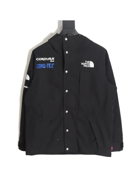 The North Face x Supreme Color Block Long Sleeve Hooded Jacket,The North Face Jacket,Jacket,APPAREL