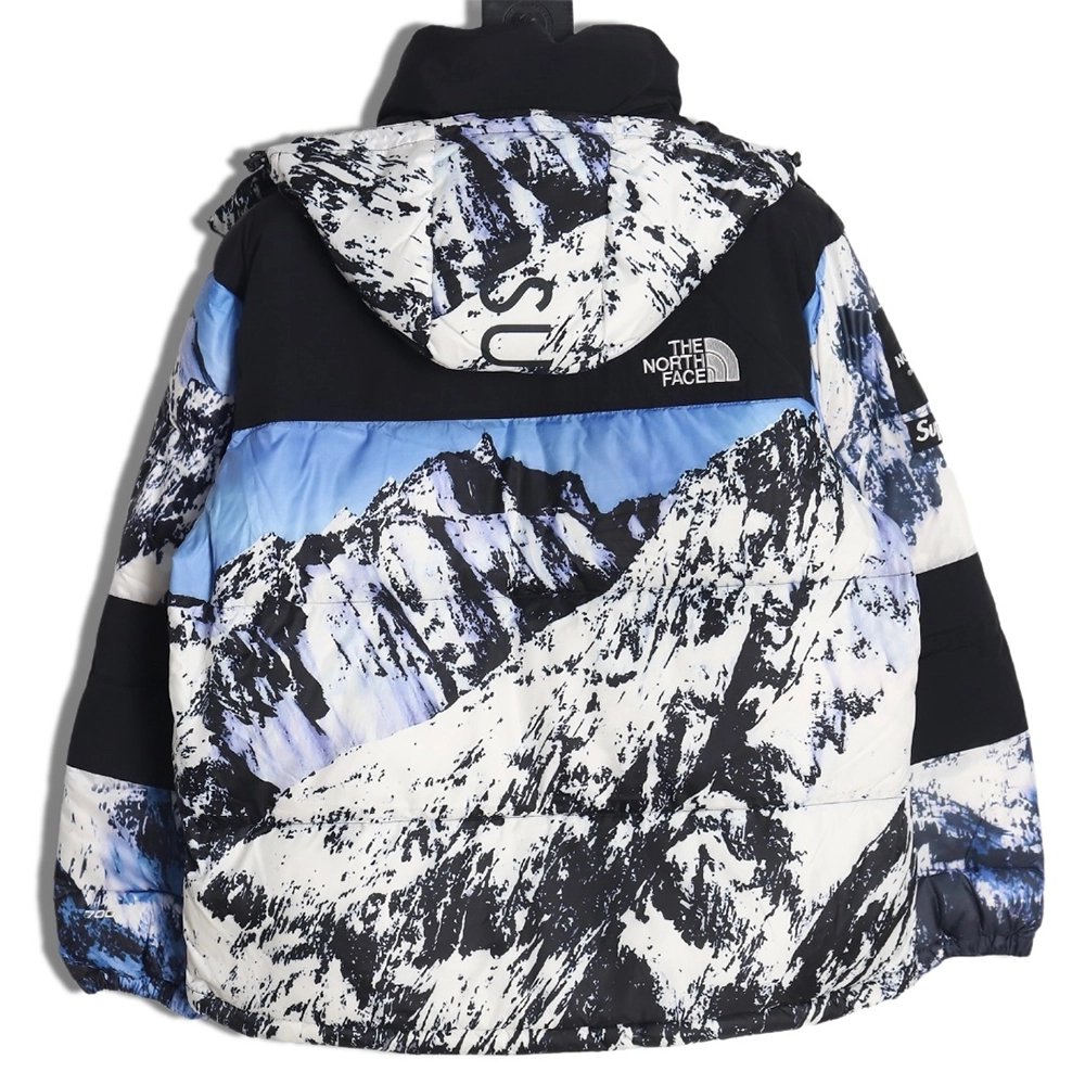 The North Face x Supreme 17FW Snow Mountain Down Jacket,The North Face Jacket,Jacket,APPAREL