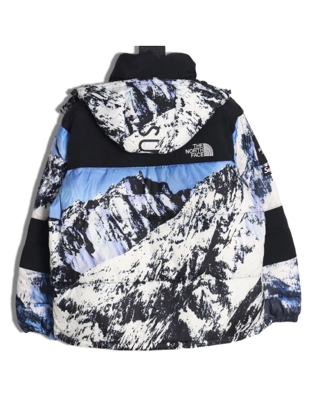 The North Face x Supreme 17FW Snow Mountain Down Jacket,The North Face Jacket,Jacket,APPAREL